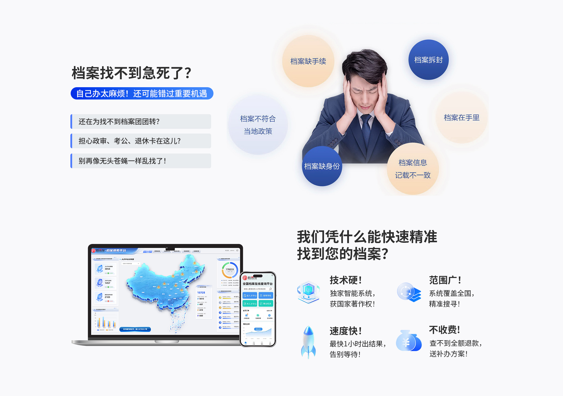 独家全国档案查找平台